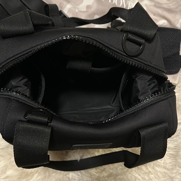 Dagne Dover Landon Small Carryall Bag in Onyx with Accessories - Picture 5 of 5